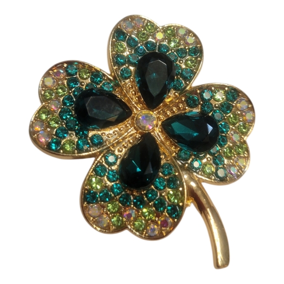Jewelry - Four Leaf Clover Brooch